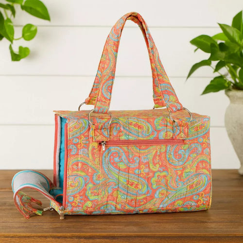 Bolso de mano transportador para mascotas pequeñas con múltiples bolsillos cremallera