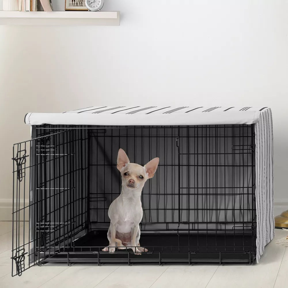 Funda para jaula de perro 24 pulgadas con cierre de velcro